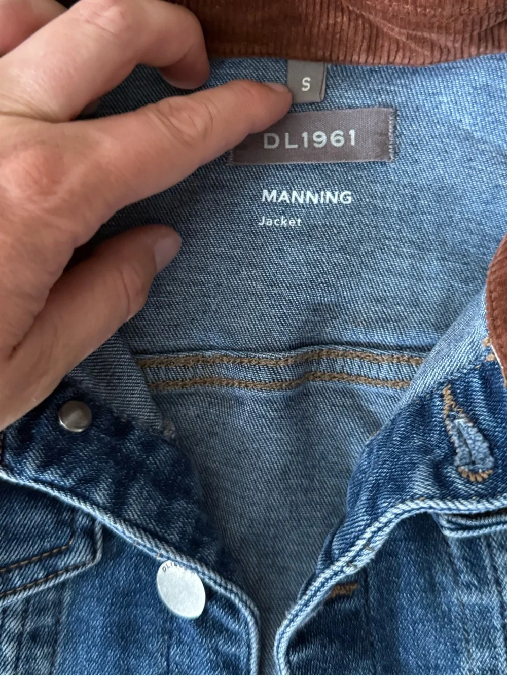 DL1961 Manning Denim Jacket - Size Small